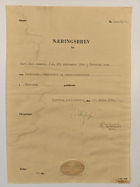 Fil:1974-03-27 Kurt Bent Hansen naeringsbrev.jpg